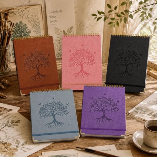 Blank Notebook Journal, Hardcover Sketchbook, 300 Page No Bleed Thick Paper - color: Blue, size: B5 (7" x 10")