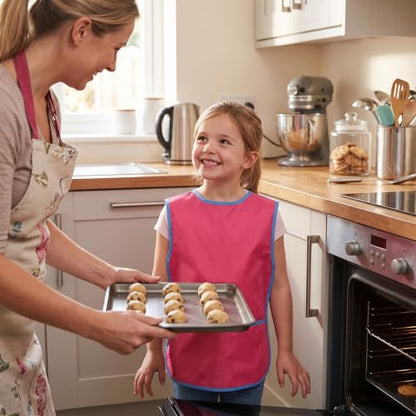 3 Pcs Kids Painting Apron, Waterproof Smocks for Kids