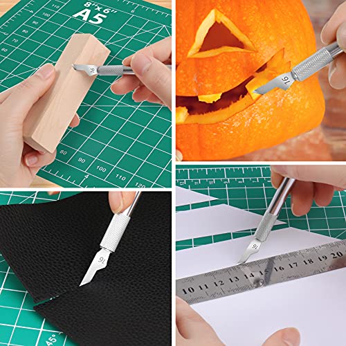 JETMORE 100 Pack Exacto Knife Blades #16, Hobby Knife Blades for DIY Craft - size: #16