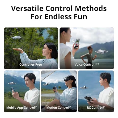 DJI Neo Drone with Camera 4K, Intelligent Flight Battery & Carrying Bag Bundle, Foldable FPV GPS Drone for Adults, Beginners, Professionals - size: DJI Neo 2BT Combo
