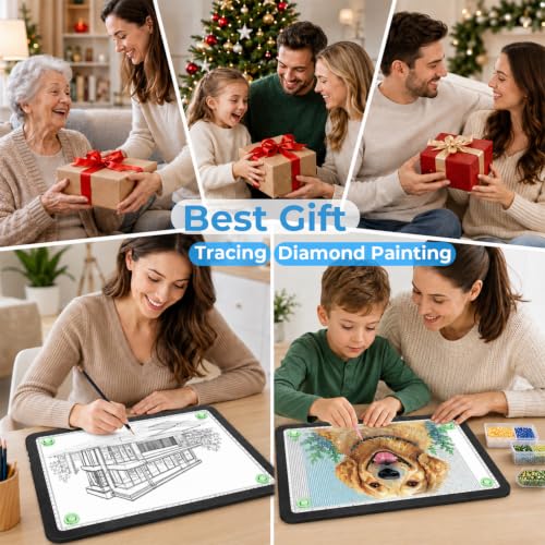 Rechargeable A3 Light pad with Bag,Bright Magnetic Light Box for tracing - size: A3 with Bag(Rechargeable)