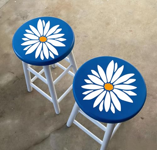 Large Flower Stencils for Wood Fence Floral Stencil - style: Flowers Mix
