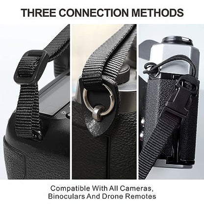 Padwa Lifestyle Velvet Camera Strap - 2" Double Layer Full Grain Cowhide Leather Head Camera Straps for Photographers,Unique Soft Velvet Fabric with Quick Release fits all Cameras - Ruby Red - color: Red Ruby