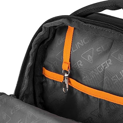 SLINGER Professional Camera Backpack Bag for DSLR, SLR & Mirrorless Cameras, Waterproof Case, Nikon, Sony, Tripod Holder (Small)