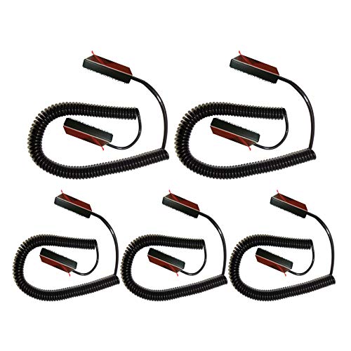[5 Pack] Universal Coiled Security Cable Bulk Pricing Available - size: 5 Pack