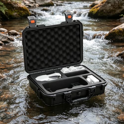 FPVtosky Hard Case for Potensic Atom 2 and PTD 1 RC (compatible with PTD 1 RC only), waterproof Bag for the remote control, batteries, charger, and accessories (case only)