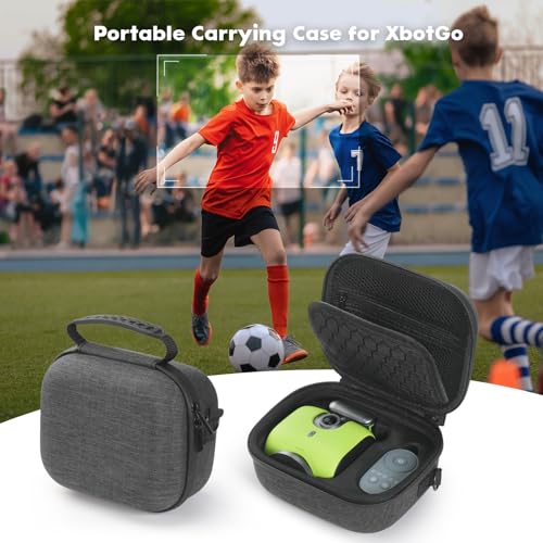 Hard Carrying Case Compatible with XbotGo, Portable Storage Carrier Case for Camera remote control and other accessories (Black)