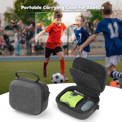 Hard Carrying Case Compatible with XbotGo, Portable Storage Carrier Case for Camera remote control and other accessories (Black)