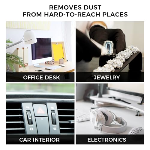 Compressed Air Duster Can for Electronics, Keyboard & Computer Cleaner, Precision Dust Remover, Non-Flammable
