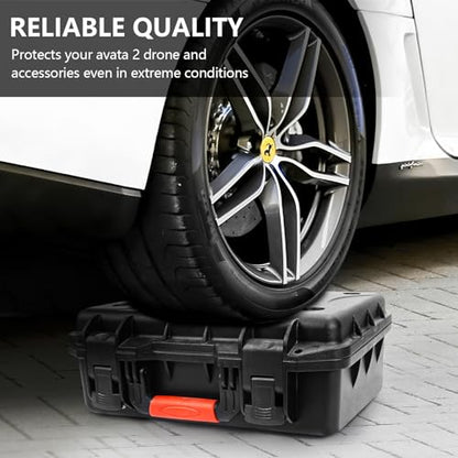 FPVtosky Hard Case for Avata 2 Drone Combo, Waterproof Carrying Case, Fits DJI Goggles 3 [NOT for Goggles N3], RC Motion 3 & DJI FPV Remote Controller 3 Accessories [CASE ONLY] - style: Hardshell Case
