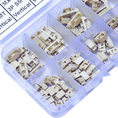 Compatible with Molex 1.25mm Pitch PicoBlade PCB Header Vertical Surface Mount 2 3 4 5 6 7 8 9 10 12 Circuits (TC-MX-1.25mm-SMT-VER) - size: Surface Mount-Vertical