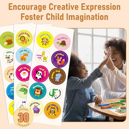 JUPITEARTH Paint Sticks for Kids 12 Colors, Fast-Drying, Smooth - color: 12 Classic Colors