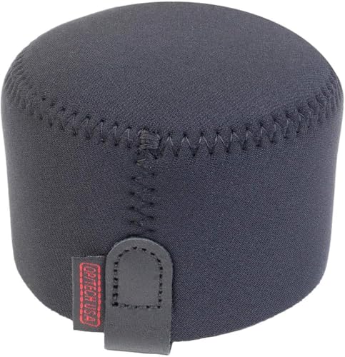 OP/Tech USA Hood Hat – Universal Lens Cap for DSLR & Digital Cameras | Neoprene Camera Lens Hood, Soft Cap for Camera Lens & Protection - Small (Black) - Made in USA - color: Black, size: Small