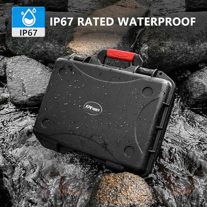 FPVtosky Hard Case for Avata 2 Drone Combo, Waterproof Carrying Case, Fits DJI Goggles 3 [NOT for Goggles N3], RC Motion 3 & DJI FPV Remote Controller 3 Accessories [CASE ONLY] - style: Hardshell Case