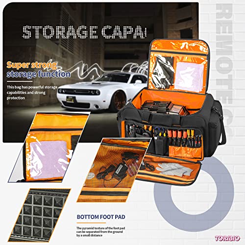 TORIBIO RC Car Bag Case for 1/10 Car & Accessories Water-resistant Storage - size: Bag for 1/10