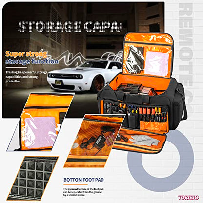 TORIBIO RC Car Bag Case for 1/10 Car & Accessories Water-resistant Storage - size: Bag for 1/10