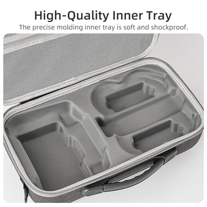 NEO 2 Storage Case, Large Capacity Hard Shell Storage Box Shoulder Bag for DJI Neo 2 Drone RC 2 Remote Controller Accessories Shockproof scratch-resistant Carrying Case