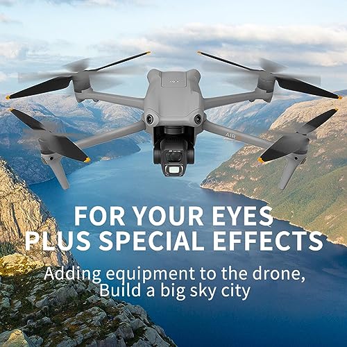 Wide-Angle Lens Filter, FPV Drone Camera Lens Filter for DJI AIR 3 Drone Aluminum Alloy Frame Neutral Density Polarizer Filter