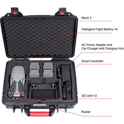 Smatree 17.6L Carrying Case with DJI Mavic 2 Pro/Mavic 2 Zoom