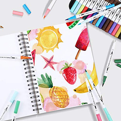 Ohuhu 7"x10" Marker Paper Pad Art Sketchbook for Drawing and Sketching - size: 7" x 10"