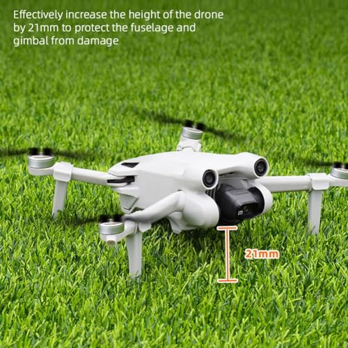 4Pcs Landing Gear Drone Leg Protective Landing Leg Extension Legs Protective Support Legs for DJI Mini 3 Pro Drone