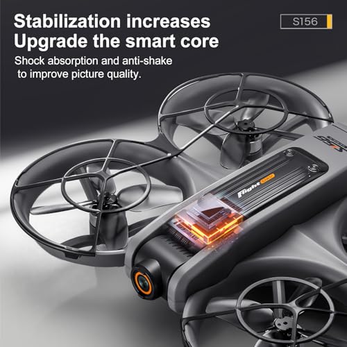 Brushless Drone with Camera, 4.92" Screen Remote, Drones for Adults, Black - color: Black + 2 batteries