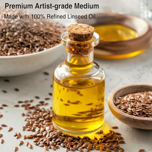 PHOENIX Refined Linseed Oil - 8.5 Fl Oz. / 250ml Bottle - style: Refined Linseed Oil 8.5 Fl Oz.