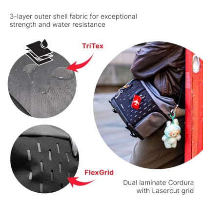 Manfrotto Uncover Camera Messenger Bag 12L, Expandable Roll-Top - size: Large Mess 12L