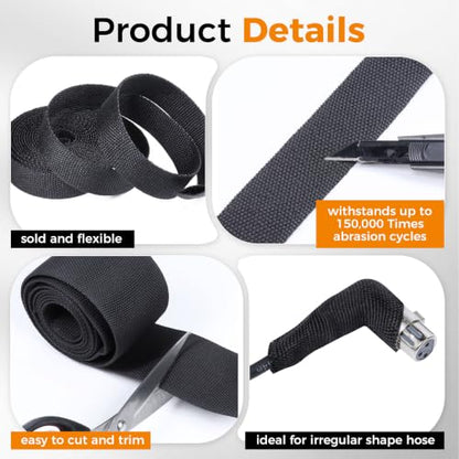 Automotive Heat Shrink Wire Sleeve Cord Protector 1-1/8''-66ft - size: 1-1/8"-66ft