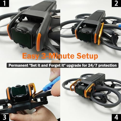 Avata 2 Accessories, Gimbal Bumper for DJI Avata 2 - color: Orange