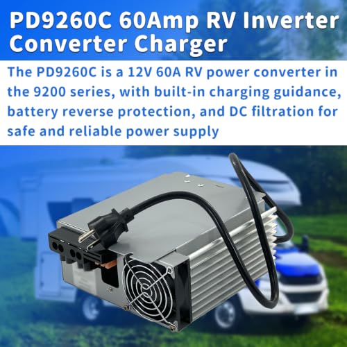 PD9260C 12V 60A RV Power Converter Compatible with Inteli-Power 9200 Series - size: PD9260