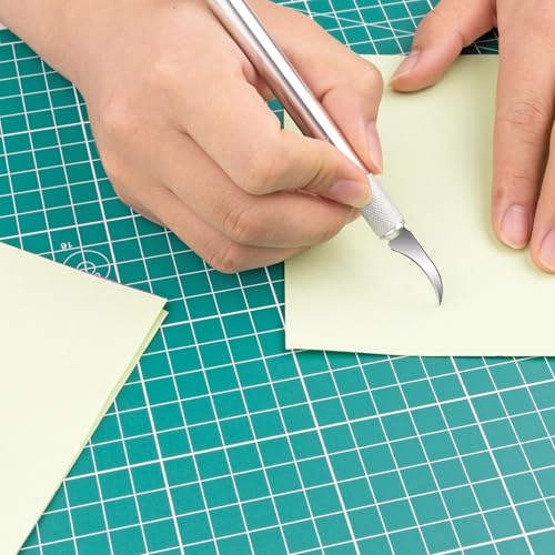 DIYSELF 150 PCS #28 Hobby Knife Blades, SK5 Exacto Knife Replacement Blades - size: #28