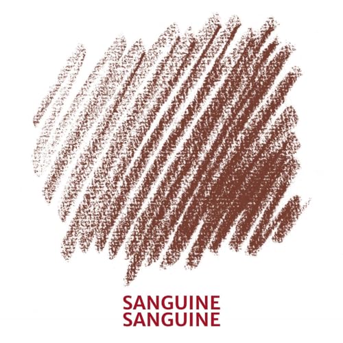 Conté à Paris 12 Count Sketching Crayons Set, Sanguine - style: 12 Count - Sanguine