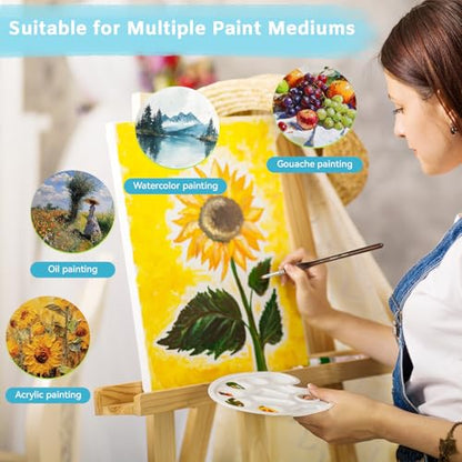 Detail Paint Brushes Set, 10 pcs Miniature Brushes for Fine Detailing - color: Brown