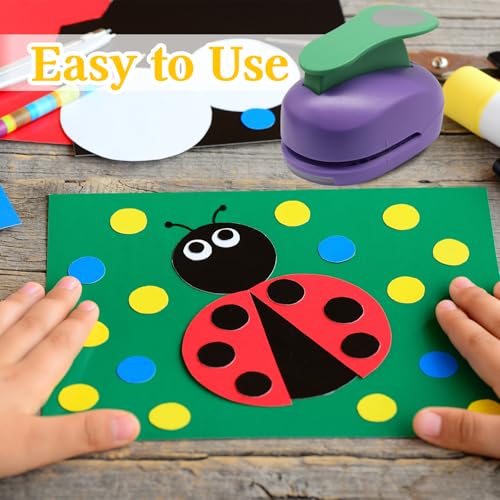 Luomorgo 2 Inch Circle Hole Punch, 1 Pc Paper Punch - size: 2 Inch