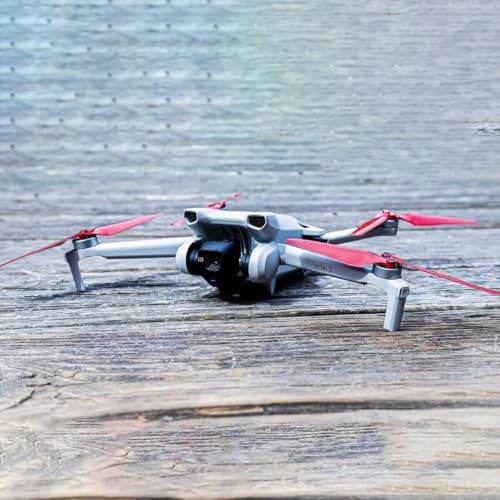 Master Airscrew Stealth Propellers for DJI Mini 3 & Lito 1/X1 - Red, 4 propellers in Set - color: Red