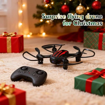 Drone with Camera 1080P HD, Mini RC Quadcopter for Kids & Adults - color: Brown