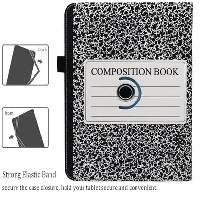Universal 10 10.1 11 Inch Android 16 15 Tablet Case Cover - color: 03 Composition Book