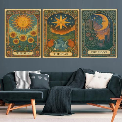 Axquilon 3 Pack Tarot Diamond Art Kits for Adults 12x16 inch - color: 3-Pack Tarot-1