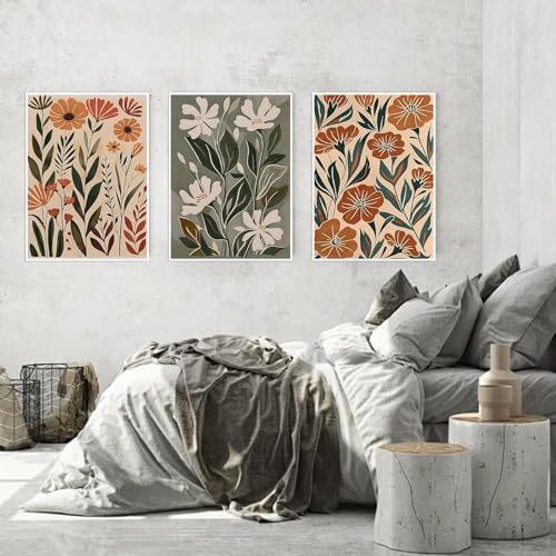 3 Pack Boho Diamond Art Kits for Adults Diamond Painting Kit for Beginner - color: DP03294