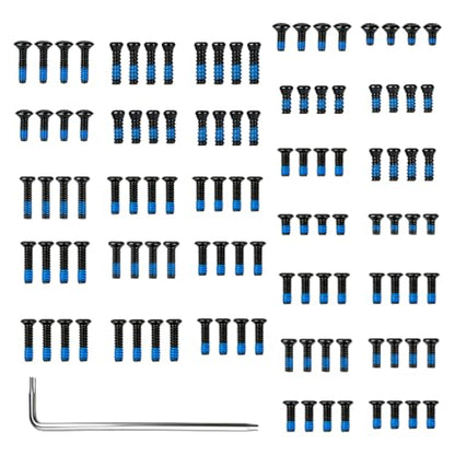 117 PCS Gunsmithing & Red Dot Screws (M3 M3.5 M4#4-40#6-32#6-40#6-48)