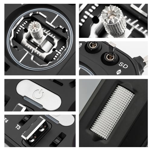 HOBBYMATE V16Pro ELRS Hall Gimbals Radio Transmitter, 16 Channels, 2.4G, Mode 2, for RC Drone