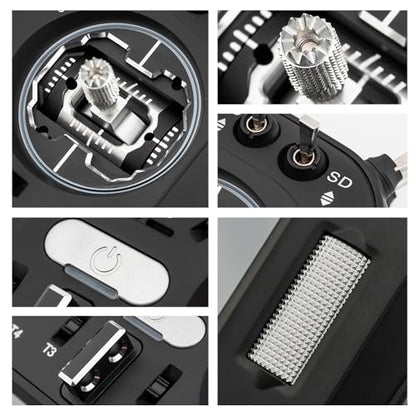 HOBBYMATE V16Pro ELRS Hall Gimbals Radio Transmitter, 16 Channels, 2.4G, Mode 2, for RC Drone