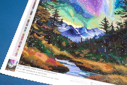DIAMOND ART CLUB Lunar Reflections Diamond Art Kits for Adults - color: Lunar Reflections