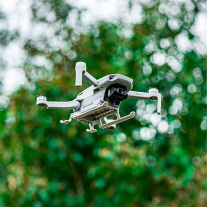 Mini 4K Landing Gear Compatible with LED Night Light for DJI Mini 4k Mini2 Mini 2se Drone, Foldable Height Enhancement Landing Gear kit