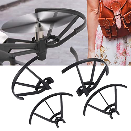 Agatige Drone Propellers Protectors, 4pcs/Set Ropellers Guard Strap Protector Removable Propellers Protector Anti-Collision Bumper Protective Cage Accessory for DJI Tello