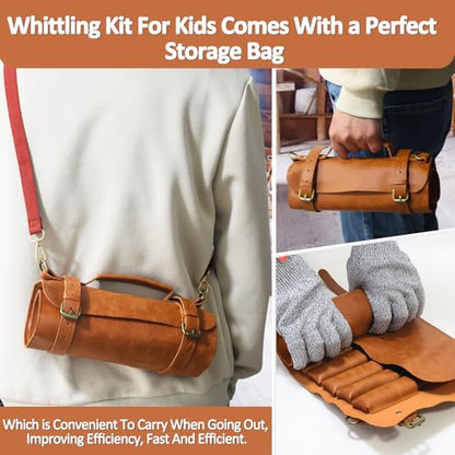 Wood Carving Kit,Whittling Kit,Wood Carving Tools,Carving Knife Set