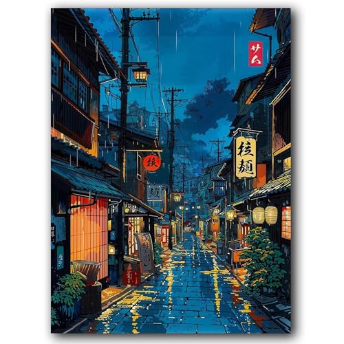 VIGEGU Landscape Paint by Numbers Kit for Adults Beginner 16x20 Inch - color: MT6079