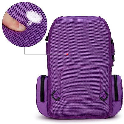 G4Free Large Tactical EDC Sling Bag, Adjustable Holder Backpack for Men - color: Purple