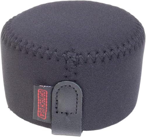 OP/Tech USA Hood Hat – Universal Lens Cap for DSLR & Digital Cameras | Neoprene Camera Lens Hood, Soft Cap for Camera Lens & Protection - Mini (Black) - Made in USA - color: Black, size: Mini